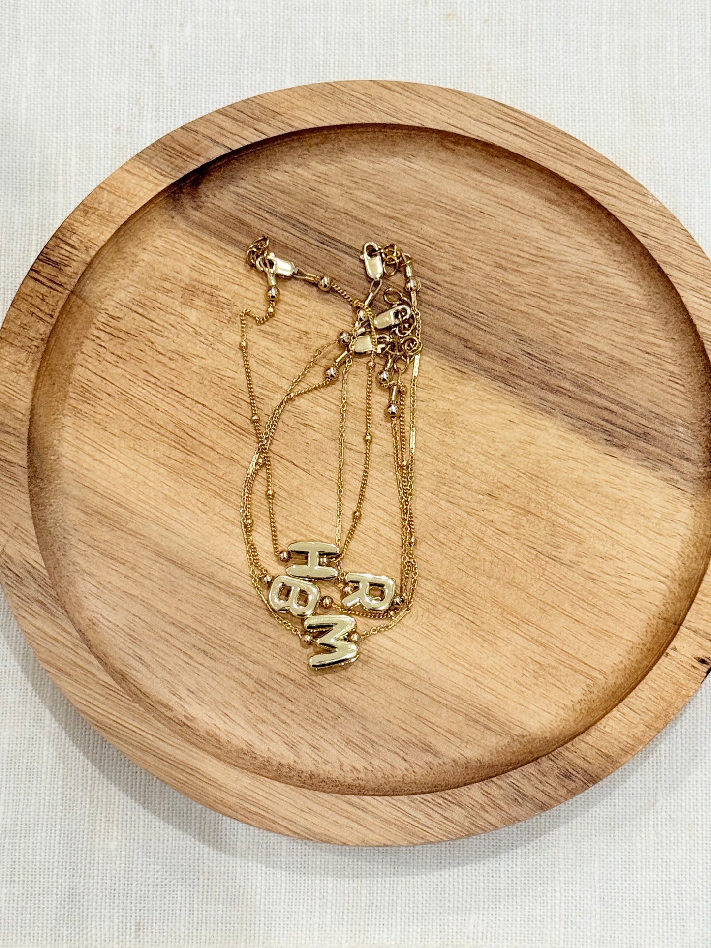 Initial Bracelet